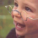 Enfant � lunettes - Jura