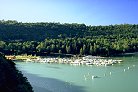 Le port de plaisance du Meix au bord du lac de Vouglans&nbsp; - �&nbsp;Fran�ois Bonneville